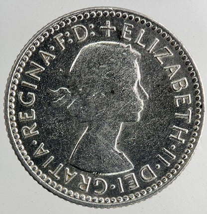 1963 Australia Sixpence Silver Coin | Fine Collectable Grade