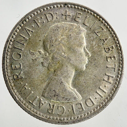 1963 Australia Shilling Silver Coin | Fine Collectable Grade