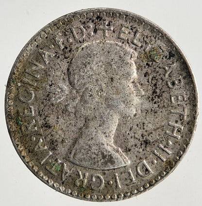 1963 Australia Threepence Silver Coin | Fine Collectable Grade