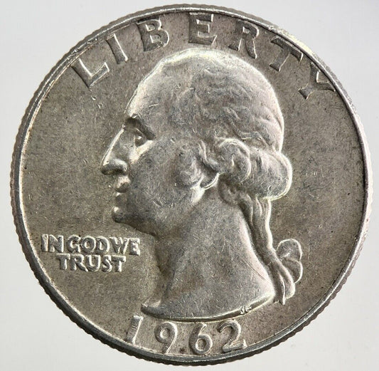 1962-D US USA Quarter Dollar Silver Coin | Very High Grade