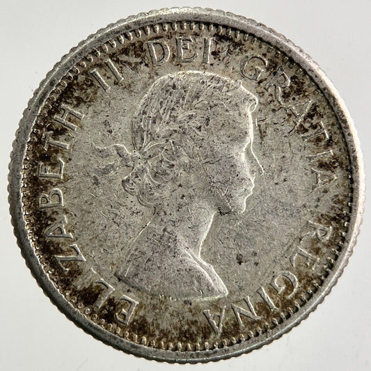 1963 Canada 10 Cents Silver Coin | Fine Collectable Grade