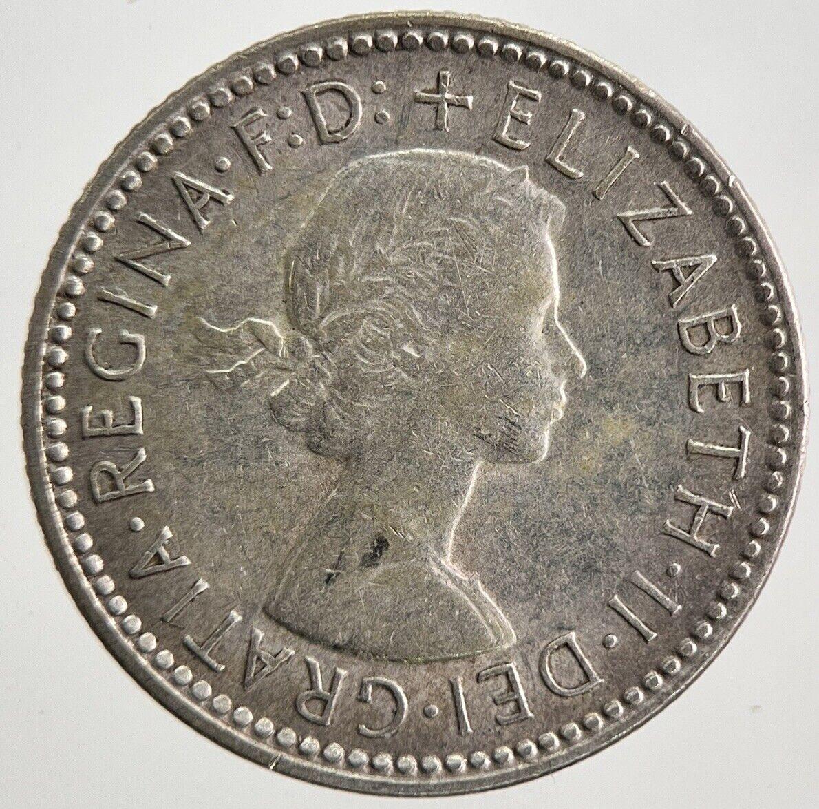 1963 Australia Sixpence Silver Coin | Fine Collectable Grade | a5535