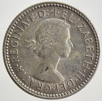 1963 Australia Sixpence Silver Coin | Fine Collectable Grade | a5535