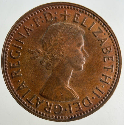 1963 Australia Half-Penny Coin | Fine Collectable Grade