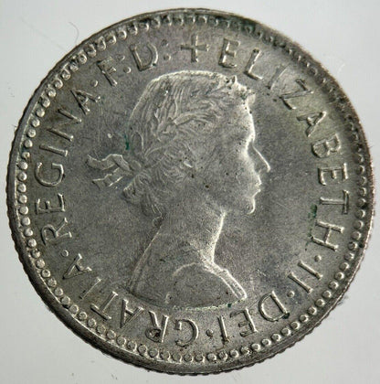 1963 Australia Sixpence Silver Coin | Very Fine Grade