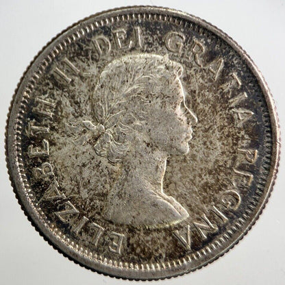 1963 Canada 25 Cents Silver Coin | Fine Collectable Grade | a7254