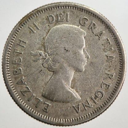 1963 Canada 25 Cents Silver Coin | Fine Collectable Grade | a7631