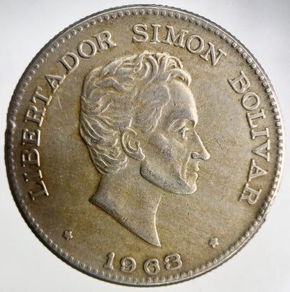 1963 Colombia 50 Centavos Coin | Fine Collectable Grade