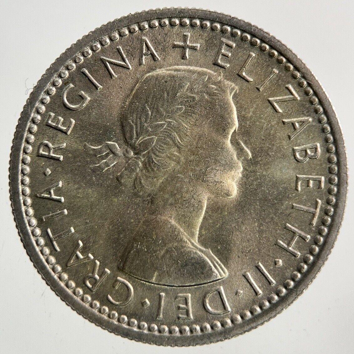 1963 Elizabeth II 2nd Sixpence Coin | Very High Grade