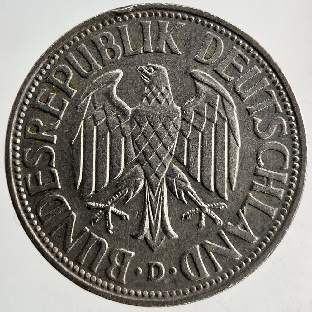 1963 Germany 1 Mark Coin | Fine Collectable Grade