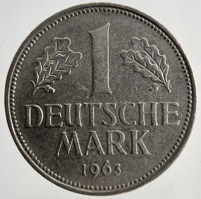 1963 Germany 1 Mark Coin | Fine Collectable Grade
