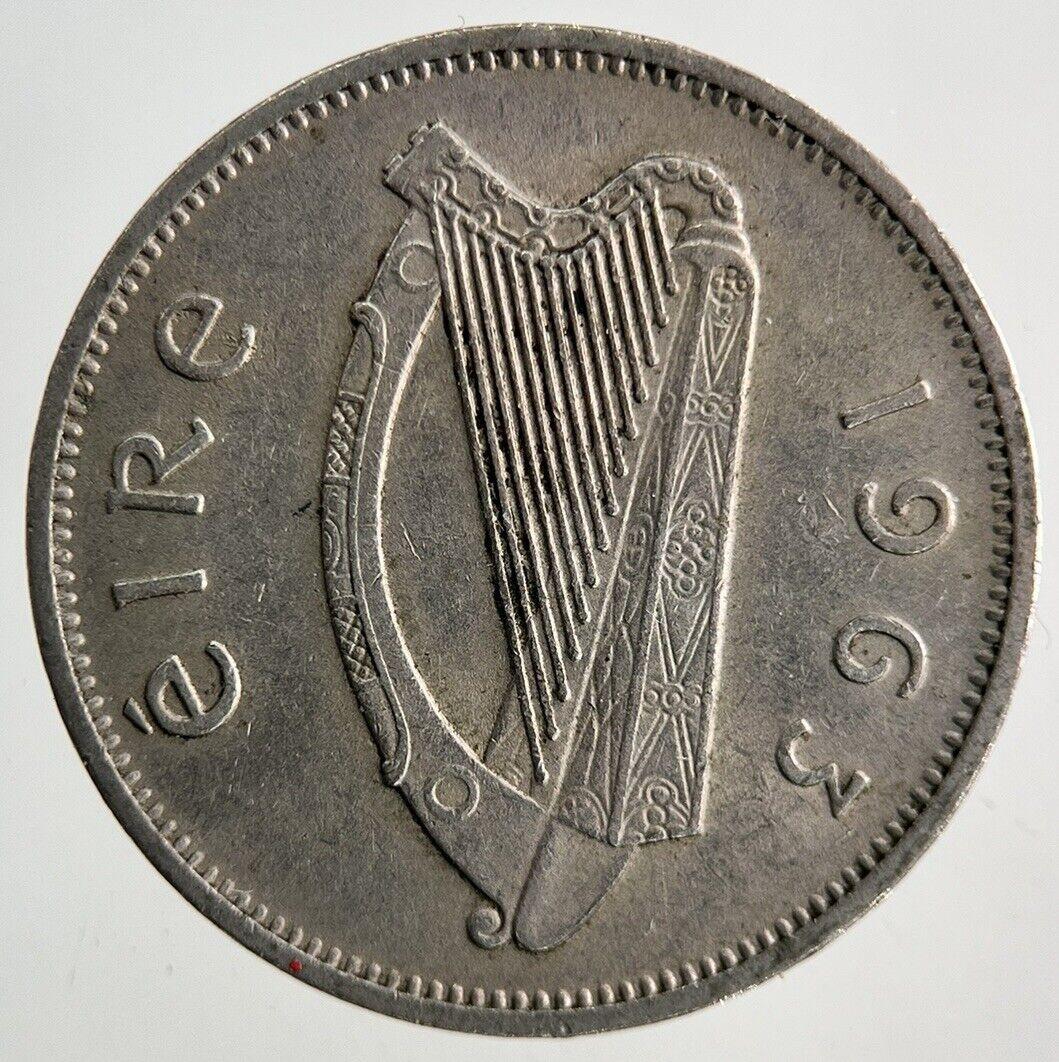 1963 Irish Dog Sixpence Coin | Very High Grade