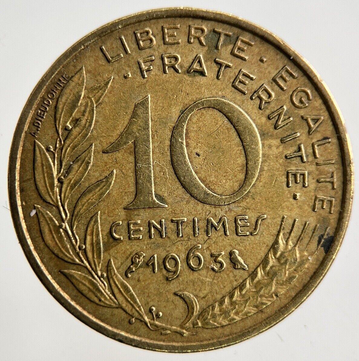 1963 France 10 Centimes Coin | Collectable Grade