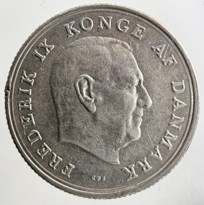 1963 Denmark 1 Krone Coin | Fine Collectable Grade