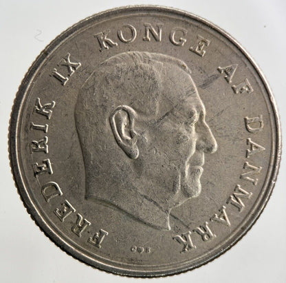 1963 Denmark 1 Krone Coin | Fine Collectable Grade