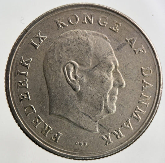 1963 Denmark 1 Krone Coin | Fine Collectable Grade