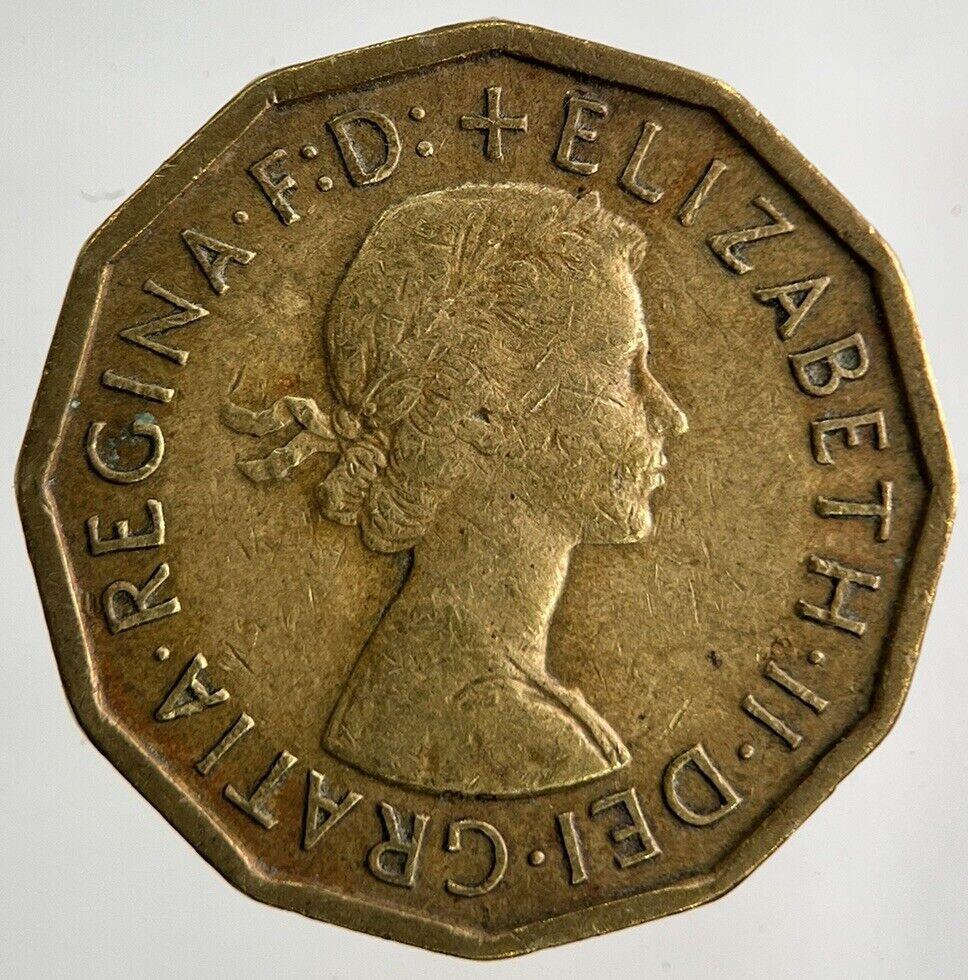 1963 Elizabeth II 2nd Brass Threepence Coin | Fine Collectable Grade