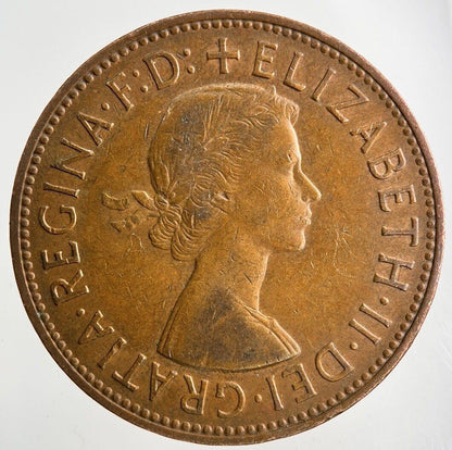 1963 Elizabeth II 2nd One Penny Coin | Fine Collectable Grade