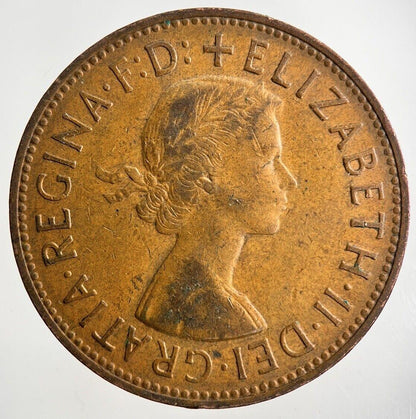 1963 Elizabeth II 2nd One Penny Coin | Fine Collectable Grade