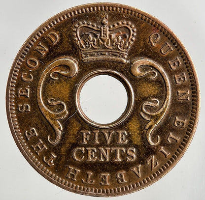 1963 East Africa 5 Cents Coin | Very High Grade