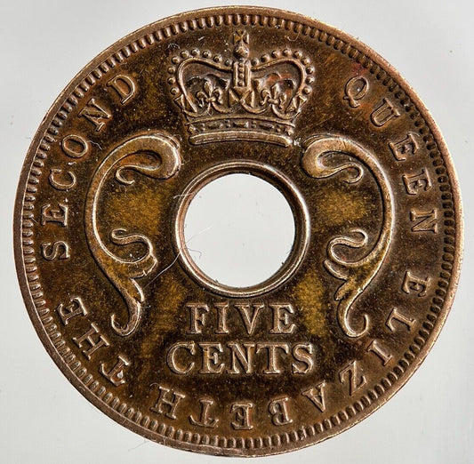 1963 East Africa 5 Cents Coin | Very High Grade