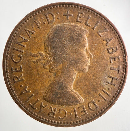 1963 Elizabeth II 2nd One Penny Coin | Fine Collectable Grade