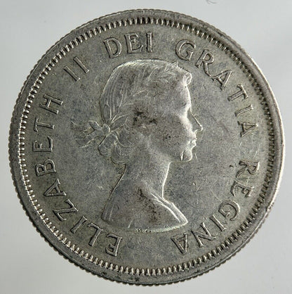 1963 Canada 25 Cents Silver Coin | Fine Collectable Grade