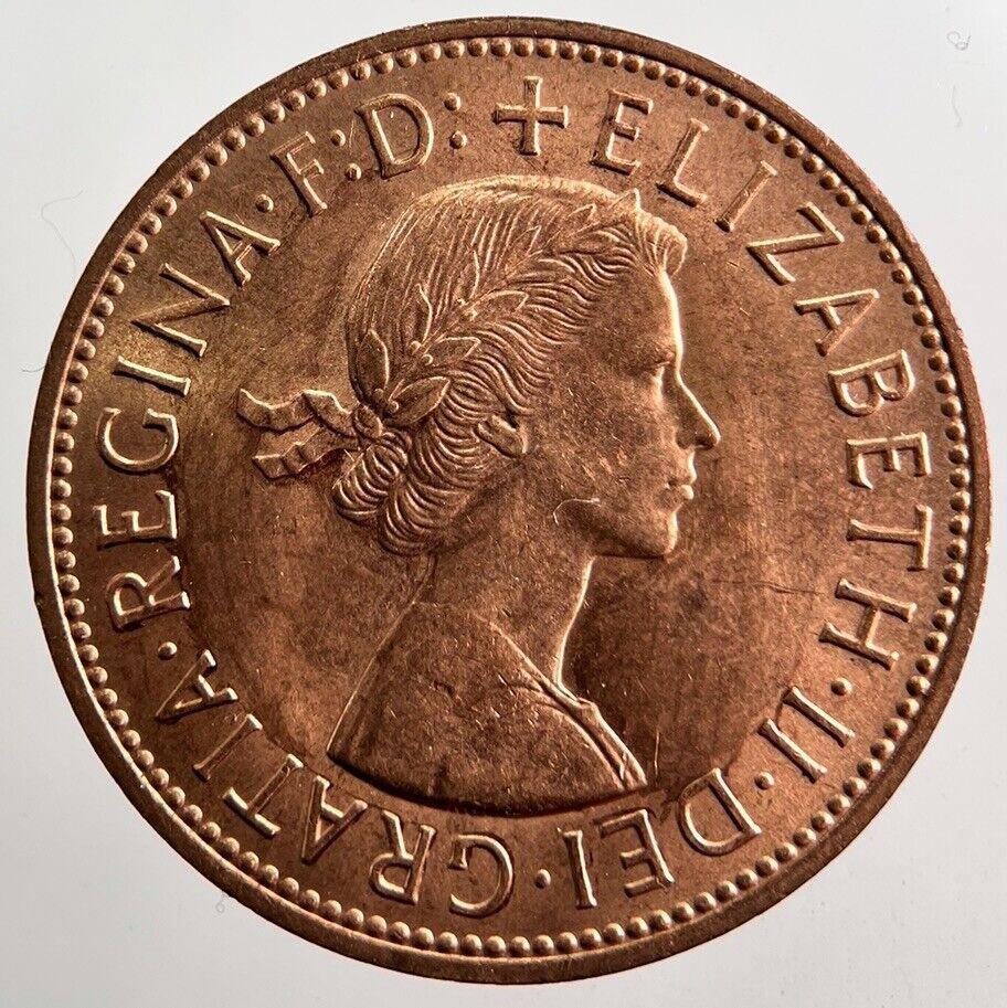 1963 Elizabeth II 2nd One Penny Coin | Very High Grade