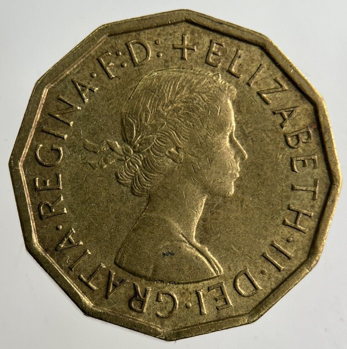 1963 Elizabeth II 2nd Threepence Coin | Very High Grade