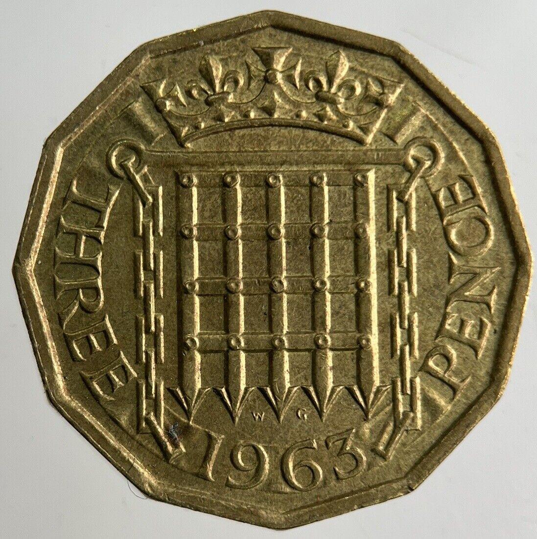 1963 Elizabeth II 2nd Threepence Coin | Very High Grade