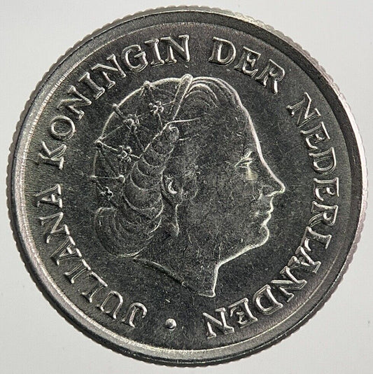 1963 Netherlands 10 Cents Coin | Very High Grade