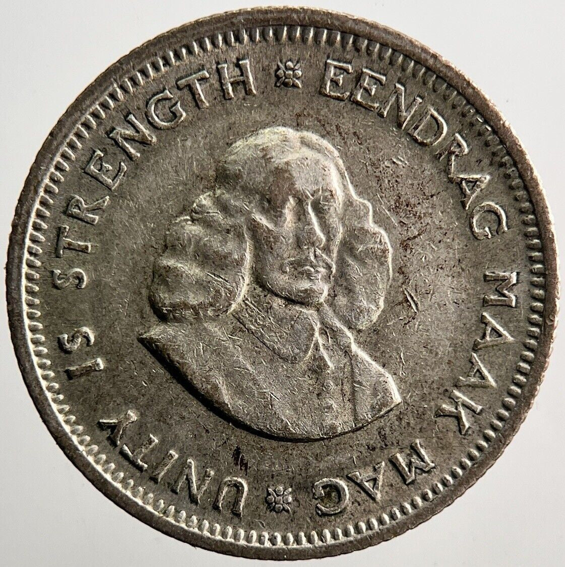 1963 South Africa 5 Cents Silver Coin | Fine Collectable Grade | a3630