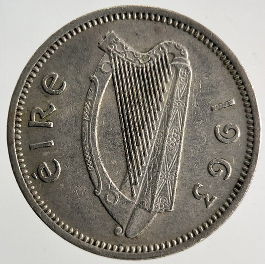 1963 Irish Threepence Rabbit Coin | Fine Collectable Grade