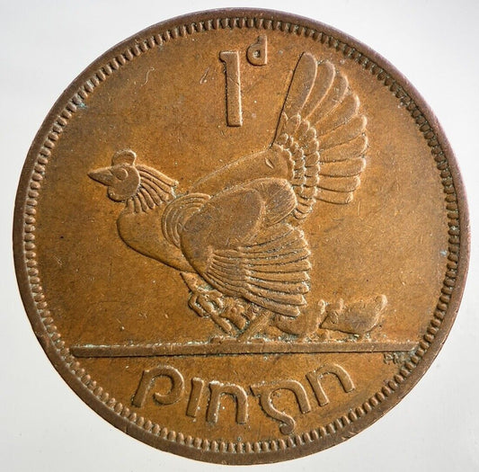 1963 Irish One Penny Coin | Fine Collectable Grade