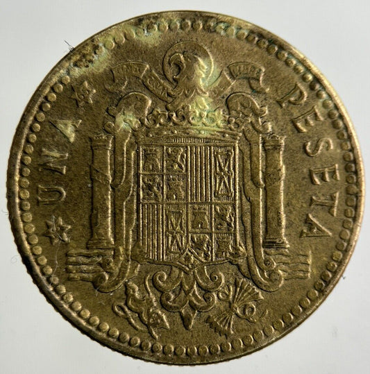 1963 Spain 1 Peseta Coin | Fine Collectable Grade