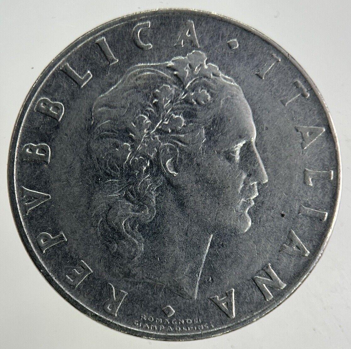 1963 Italy 50 Lira Coin | Fine Collectable Grade