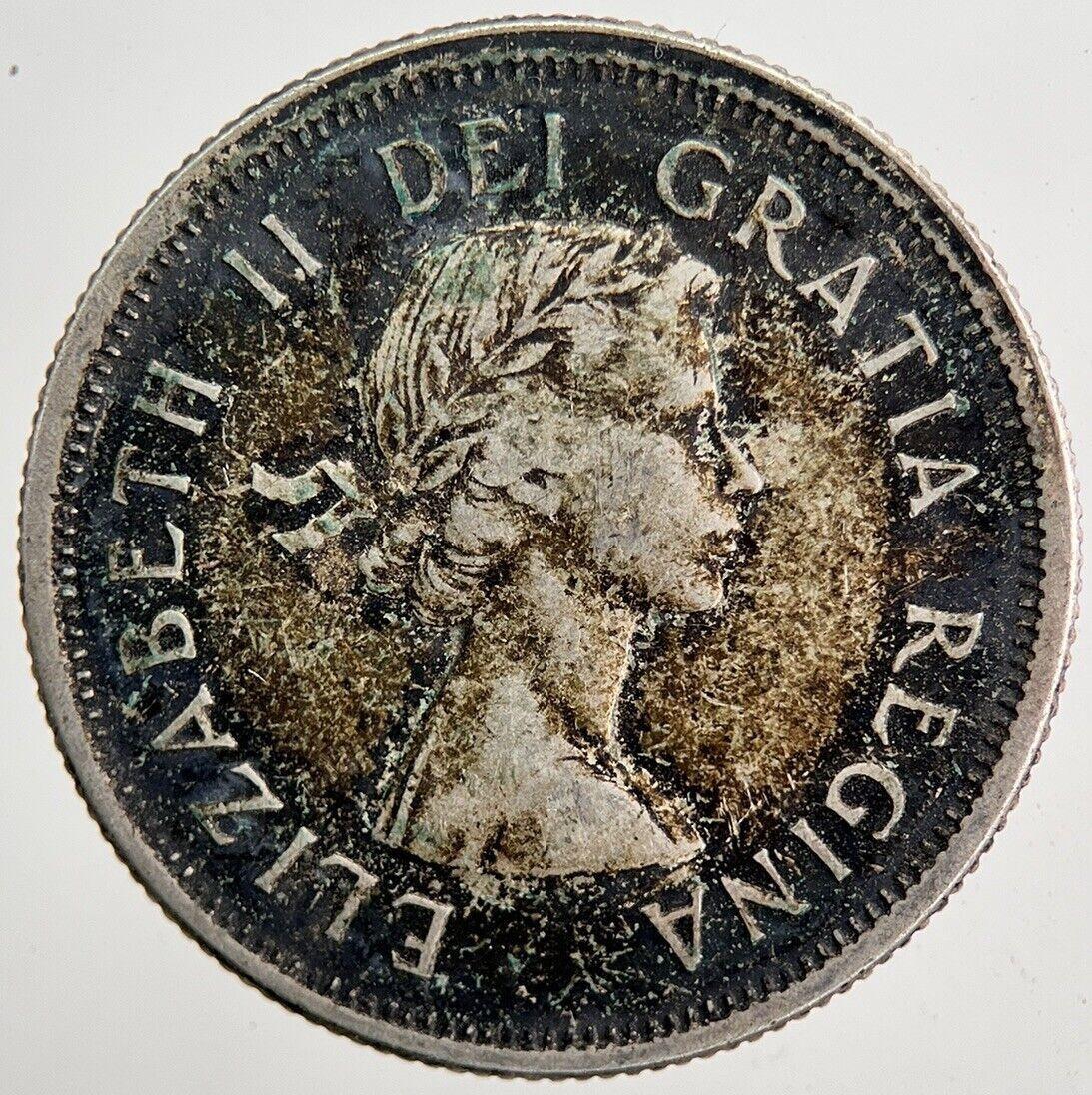 1964 Canada 25 Cents Silver Coin | Fine Collectable Grade | a5927