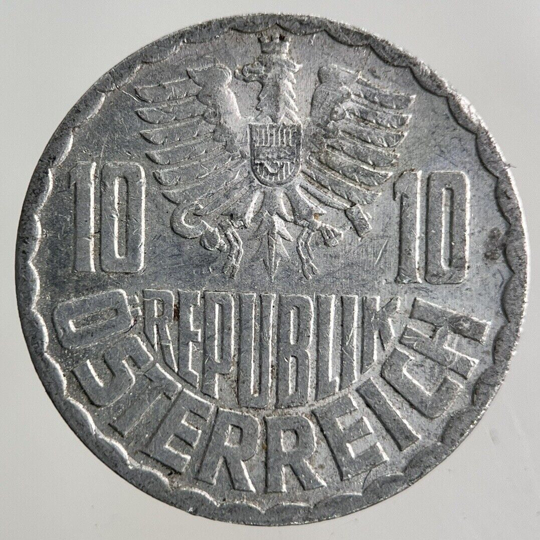 1964 Austria 10 Groschen Coin | Fine Collectable Grade