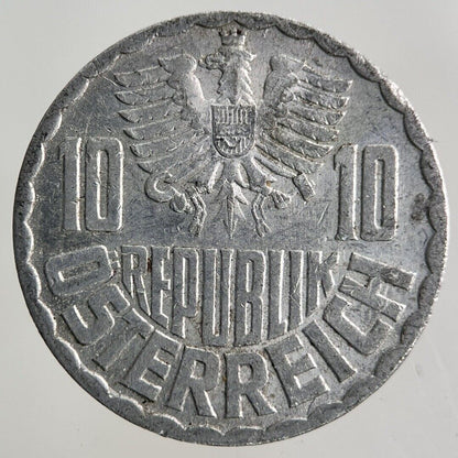 1964 Austria 10 Groschen Coin | Fine Collectable Grade