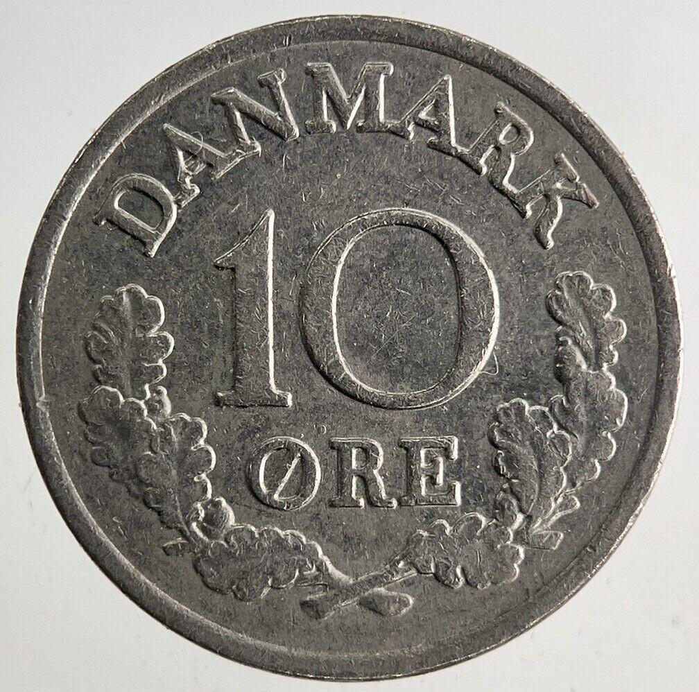 1964 Denmark 10 Ore Coin | Fine Collectable Grade