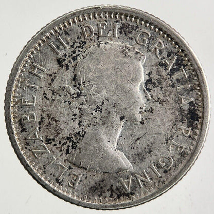 1964 Canada 10 Cents Silver Coin | Fine Collectable Grade