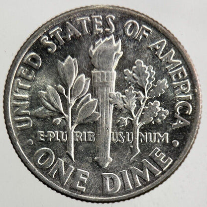 1963 US USA Roosevelt One Dime Silver Coin | Very High Grade