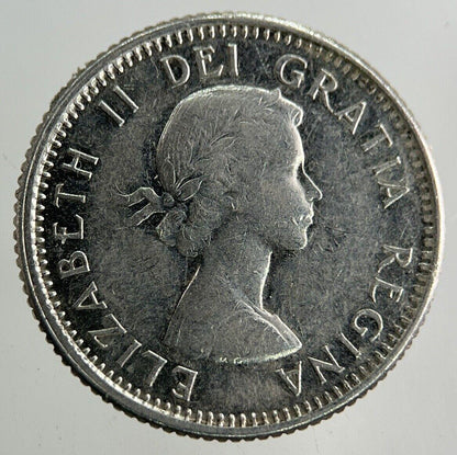 1964 Canada 10 Cents Silver Coin | Fine Collectable Grade