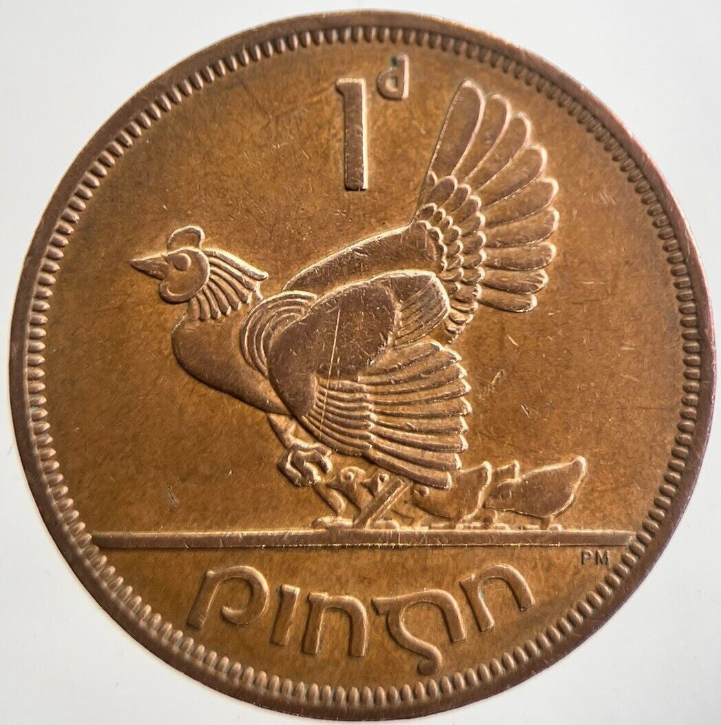 1964 Irish Penny Coin | Very High Grade | a7798