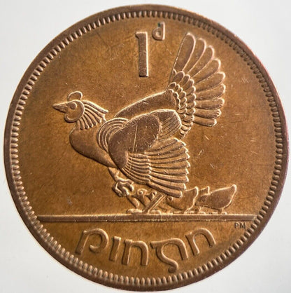 1964 Irish Penny Coin | Very High Grade | a7798