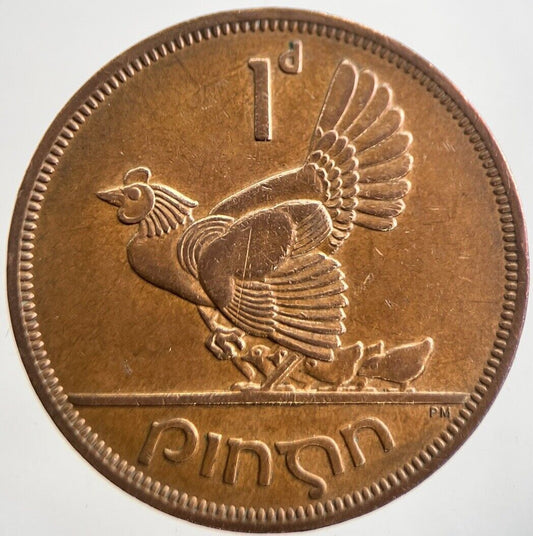 1964 Irish Penny Coin | Very High Grade | a7798