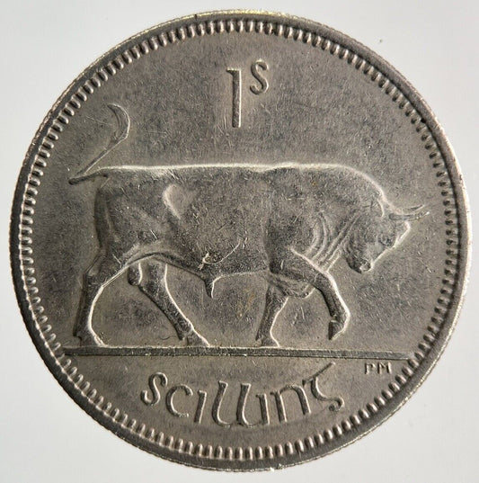 1964 Irish Shilling Bull Coin | Fine Collectable Grade
