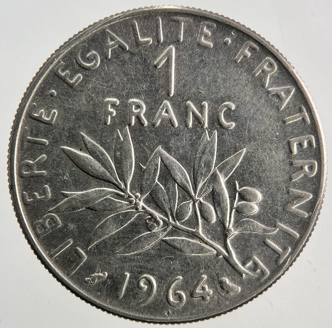 1964 France 1 Franc Coin | Fine Collectable Grade