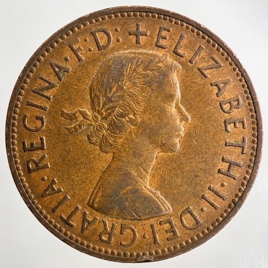 1964 Elizabeth II 2nd One Penny Coin | Fine Collectable Grade