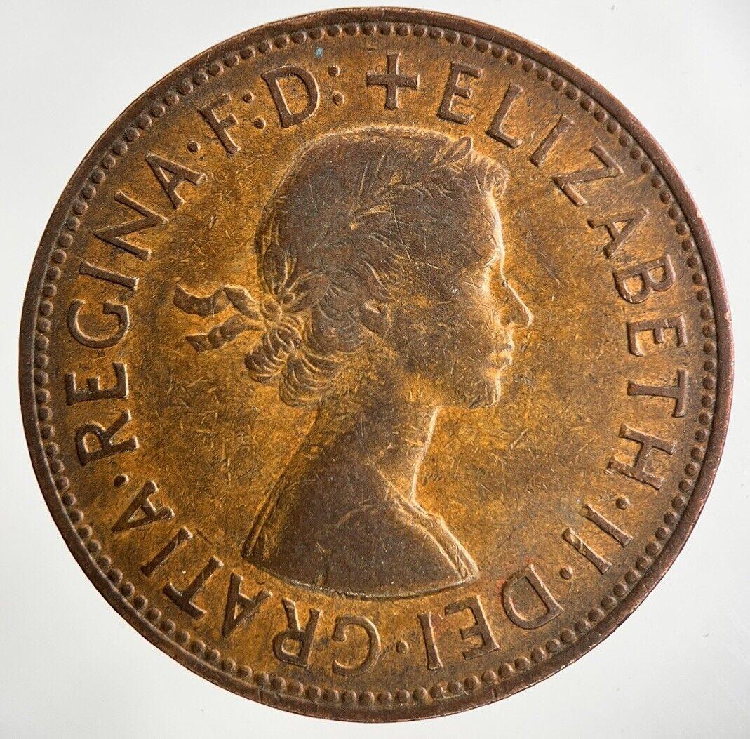1964 Elizabeth II 2nd One Penny Coin | Fine Collectable Grade
